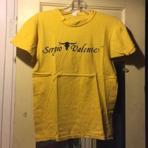 Sergio Valente  Yellow T-Shrirt  Small